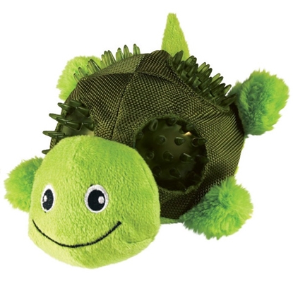 Picture of KONG Shells Turtle – Durable Plush Dog Toy